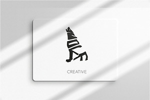 Wolf creative logo vector design, a Templates & Theme by Design4u_786