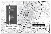 Germany City Street Maps - Print Art, an Illustration by AdrianDragne (Thumbnail 3 of 10)