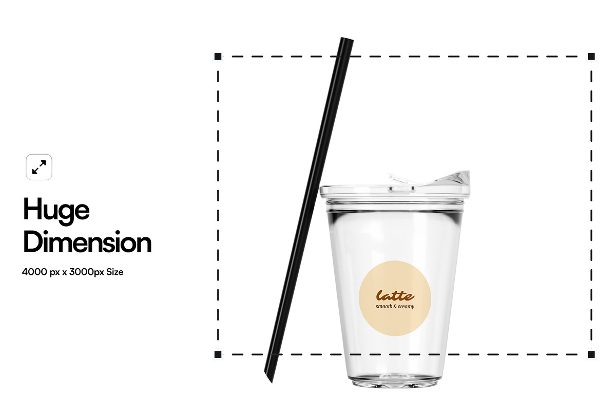 Plastic Cup Mockup, a Packaging Mockup by SLAB! Design (Photo 2 of 7)