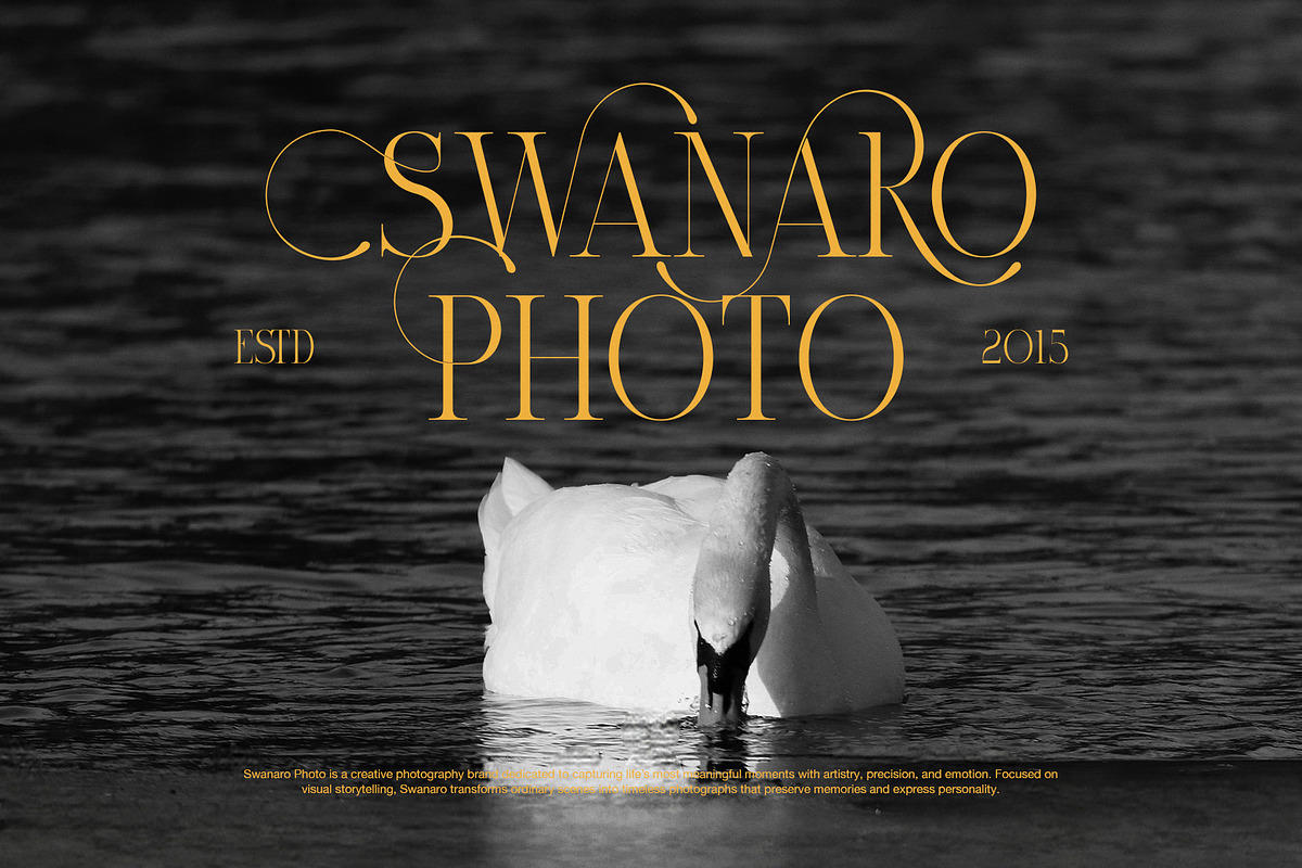 Sugari Luxury Swash Serif Font, a Serif Font by Perfectype (Photo 6 of 8)