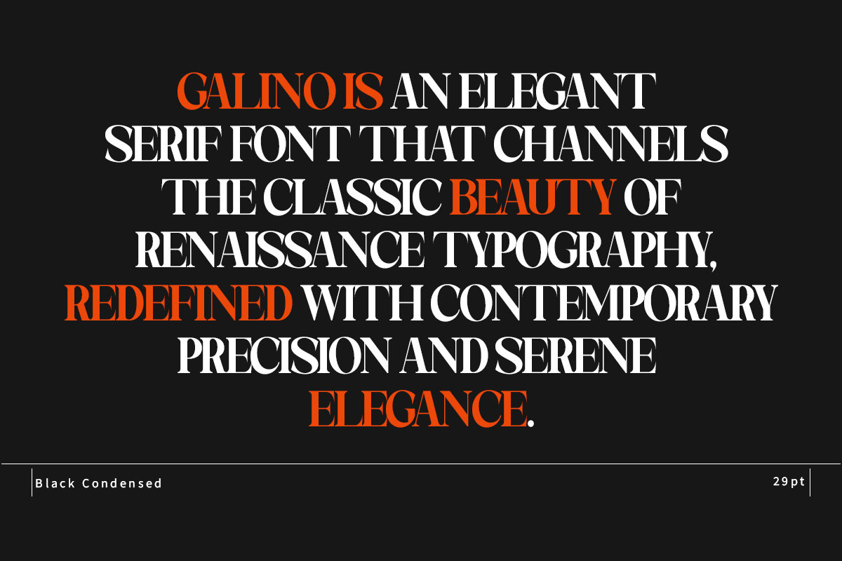 Galino, a Serif Font by Nurul_kamal (Photo 2 of 14)