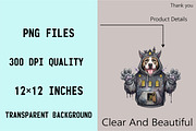 Halloween Quirky Dog Clipart Bundle., an Illustration by SVGArt (Thumbnail 3 of 8)