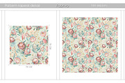 Protea Watercolor Seamless Pattern, a Pattern Graphic by Fabrivo (Thumbnail 10 of 11)
