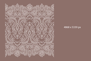 Lace Seamless Ribbons, Frames.