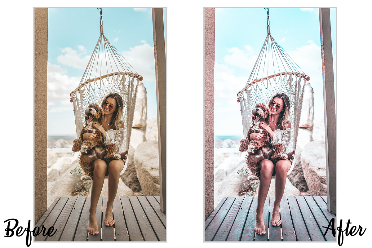 Teal Instagram Blogger Presets, a Preset Add-On by Design Aesthetic (Photo 5 of 6)