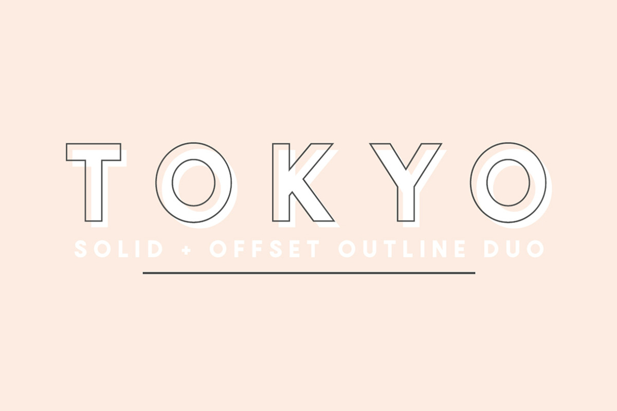 Tokyo | A Designer Font Duo