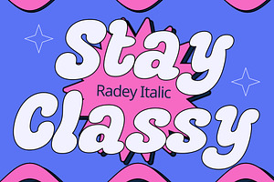 Radey Bubble Font