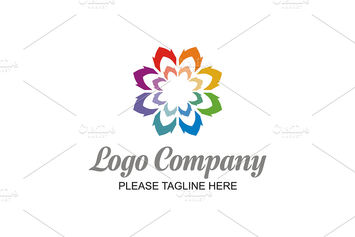 20 Logo Flower Templates Bundle, a Branding & Logo Template by Friendesigns (Photo 19 of 21)
