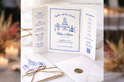 Gatefold Invitation Template bd003, an Invitation Template by TyphoonStudio (Thumbnail 4 of 9)
