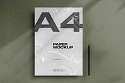 A4 Paper / Stationery Mockups 02, a Pens & Pencil Mockup by dpi (Thumbnail 8 of 11)