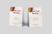 Table Tent Mockup, a Merchandise Mockup by Akaimockup (Thumbnail 4 of 6)