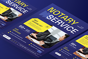 Notary Service Flyer Set, a Flyer Template by Annora Studio (Thumbnail 5 of 6)