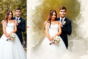 Couples Watercolor Painting, an Action Add-On by MRI STUDIO (Thumbnail 10 of 13)