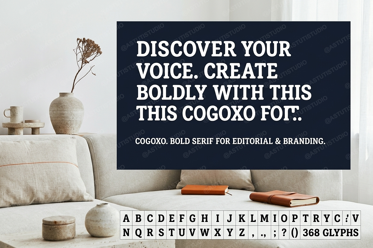 Cogoxo - Elegant Serif, a Serif Font by Astuti Studio (Photo 4 of 22)