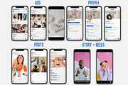 Social Media Mockup Canva Bundle, a Social Media Template by GraphiCarola (Thumbnail 5 of 6)