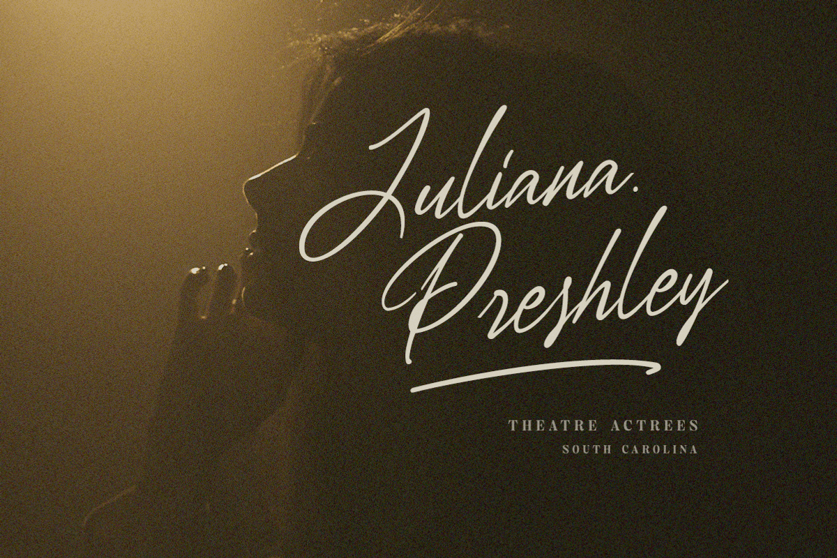 Dianella - Handwritten Script, a Script Font by Letterhend Studio (Photo 7 of 9)