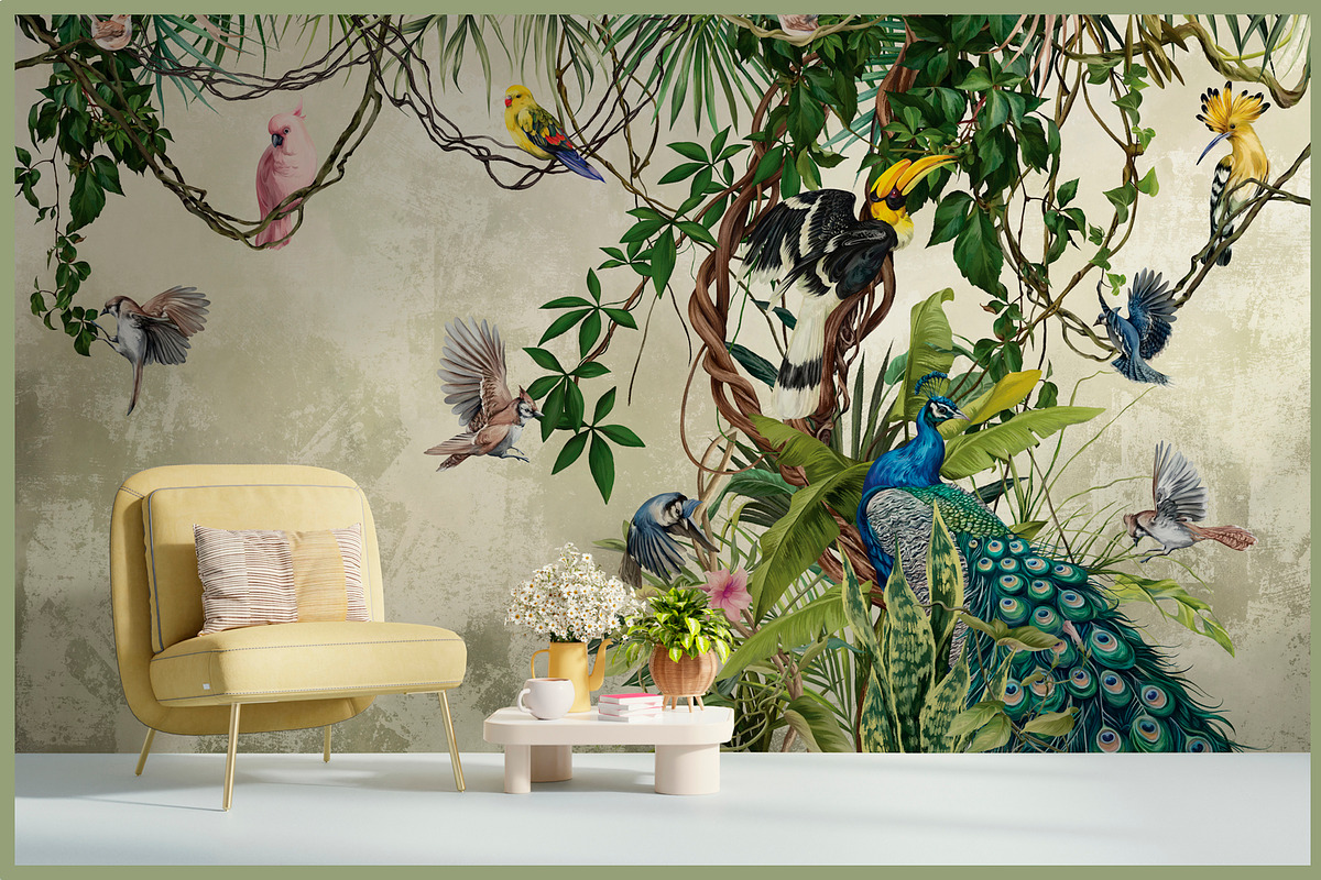 Bird Garden, a Wallpaper Graphic by art_gallery (Photo 2 of 12)