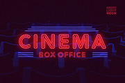 Retro Neon Font - Inline Style, a Sans Serif Font by Wingsart Studio (Thumbnail 4 of 6)