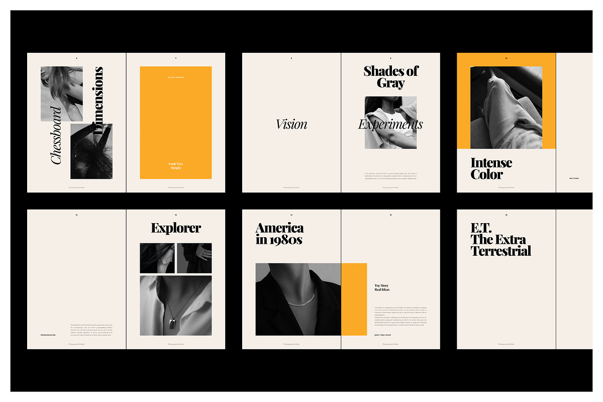 MAEVE Creative Portfolio, a Magazine Template by Arif Tri Ananta (Photo 3 of 14)