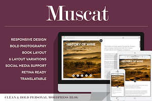 Muscat - Clean & Bold WordPress Blog