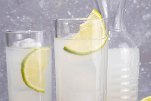 Cold iced Tequila Ranch Water Cocktail, a Food & Drink Photo by Rimma