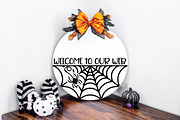Halloween Door Signs SVG Bundle, an Illustration by OldMarket Designs (Thumbnail 4 of 10)