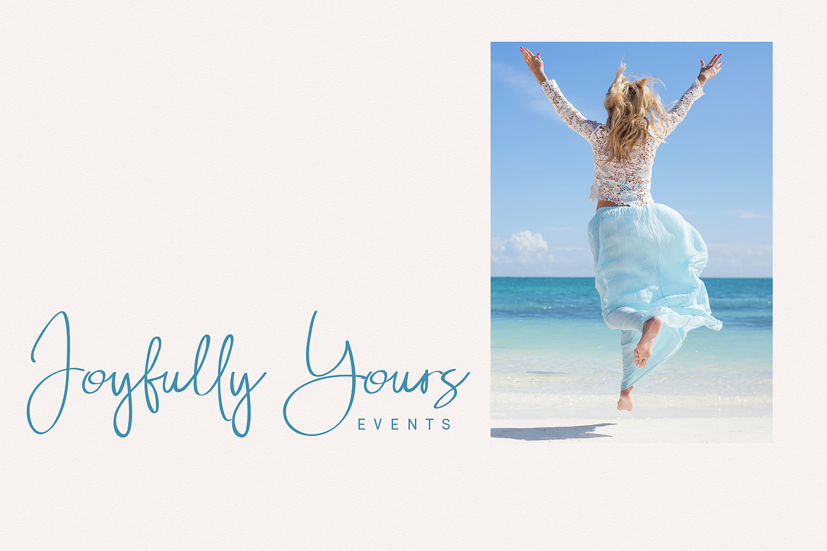 Stillness Handwritten Script Font preview 2