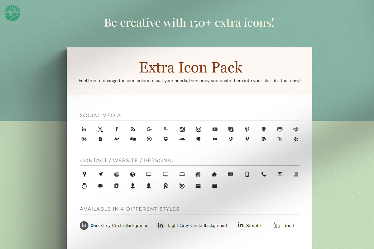 ATS Resume Template | Simple Resume, a Resume Template by CreativeLandStudio (Photo 5 of 10)