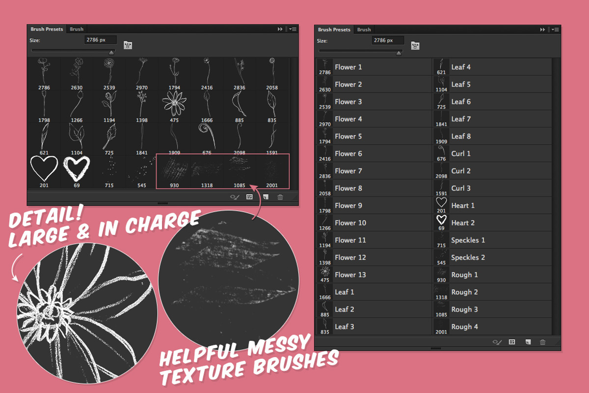 Chalkboard Flowers & Company preview 2
