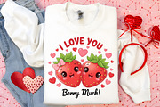 I Love You Berry Much PNG, an Illustration by Canvas Craft (Thumbnail 3 of 7)