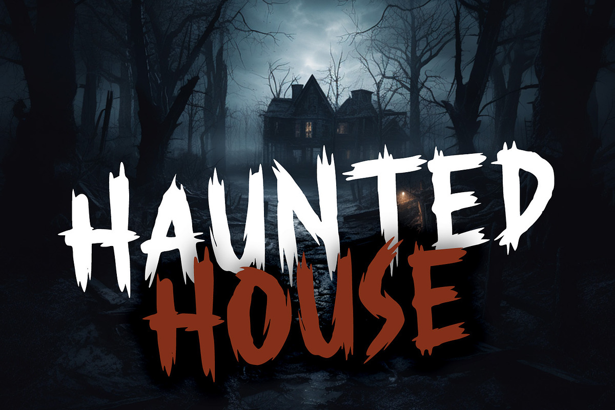 Scary Notes, a Script Font by Ditatype (Photo 3 of 10)