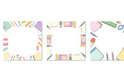 Office supplies frames 6 PNG, an Object Graphic by SketchArtStudio (Thumbnail 2 of 3)