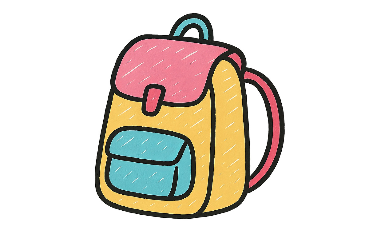 Back to school isolated colorful bac, an Illustration by Dvoevnore photos