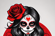 Day of the Deadskull illustrations, an Illustration by ETARA by Mea Hau (Thumbnail 5 of 7)