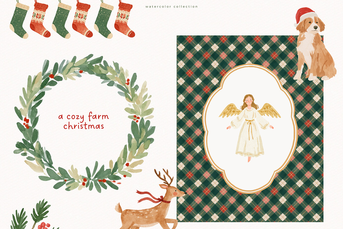 A Cozy Farm Collection, a Seasonal Illustration by PeDe Designs (Photo 6 of 9)