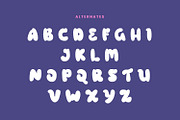 Bubble Swag - Playful Display Font, a Handwritten Font by AQR Studio (Thumbnail 7 of 9)