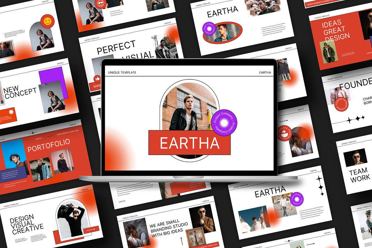 Eartha Powerpoint Template, a Presentation Template by Spesifikstd (Photo 1 of 11)
