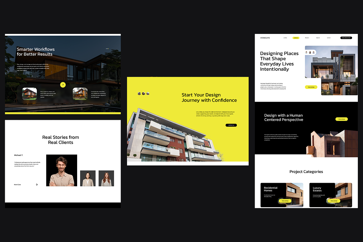Figma Real Estate Landing Page, a Landing Page Template by Musara (Photo 6 of 6)