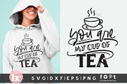 Tea SVG Bundle | Funny Tea Quotes, a Food Illustration by TheBlackCatPrints (Thumbnail 12 of 12)