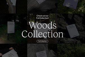 Woods Collection A4 Poster Mockup 2