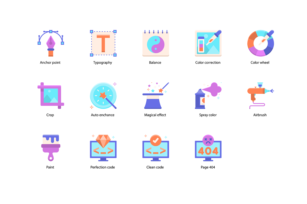 74 Creative Design Icons, an Outline Icon by Flat Icons
