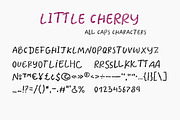 Little Cherry SVG watercolor font, a Font by Art pages (Thumbnail 6 of 7)
