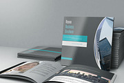 Square Bifold Business Brochure, a Brochure Template by retrographix (Thumbnail 4 of 4)