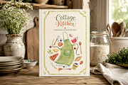 Cottage Kitchen Watercolor, a Decorative Illustration by Anna Druzhkova (Thumbnail 24 of 36)