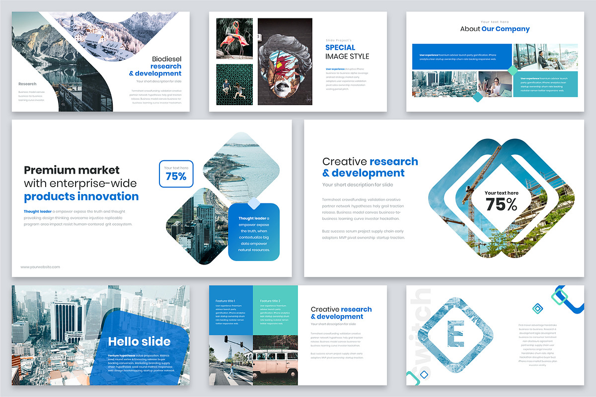 Switch Powerpoint Template, a Presentation Template by Reshapely (Photo 8 of 21)
