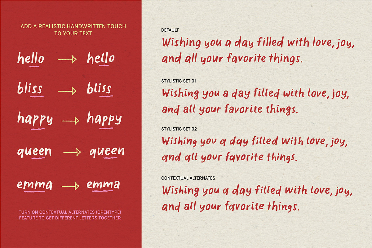 MARKERIST | Handwritten Font Family, a Handwritten Font by type peace (Photo 8 of 13)