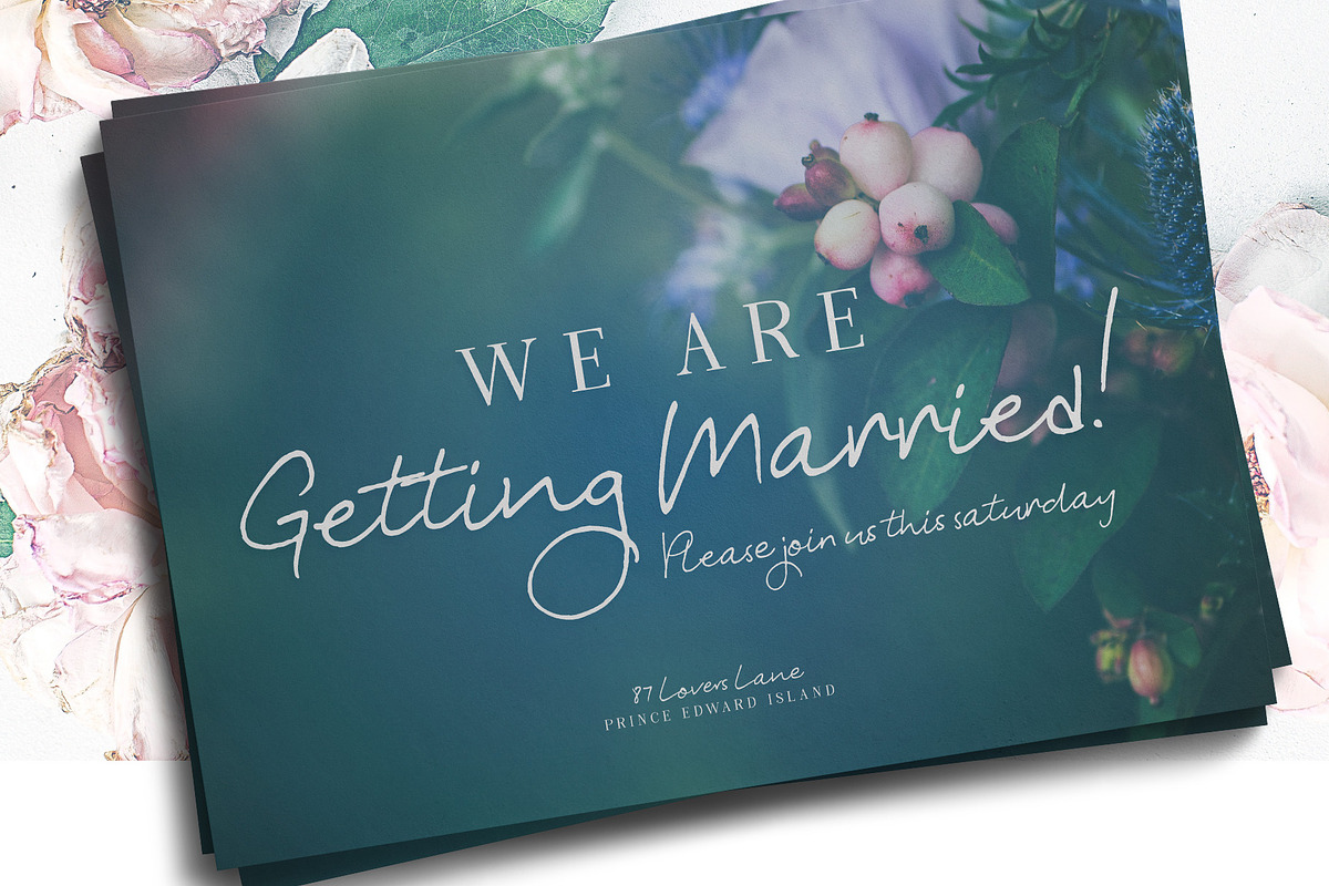 Enjoying Life Script Font preview 4