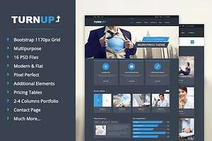 TurnUp - PSD Template