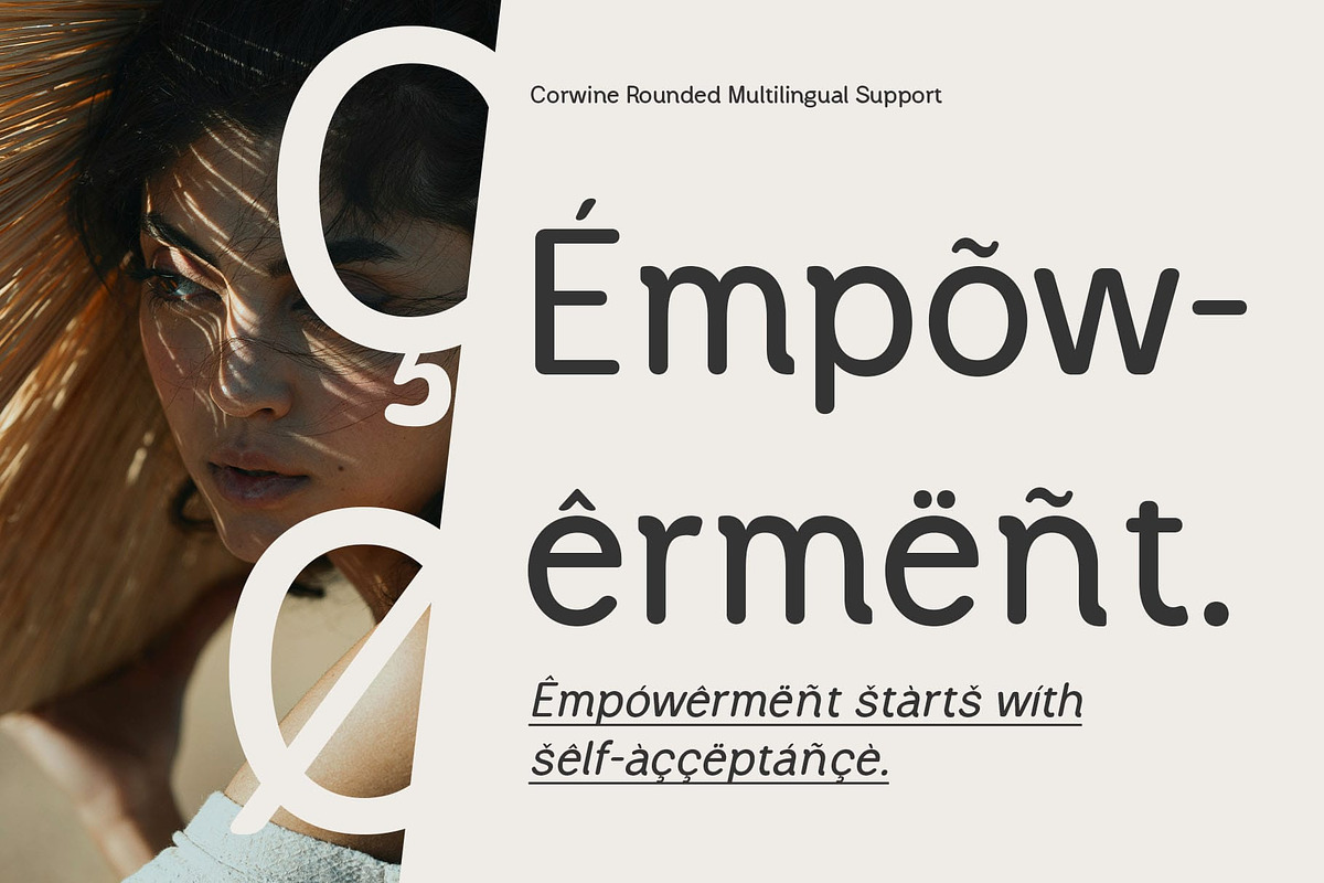 Corwine Rounded, a Sans Serif Font by Craft Supply Co. (Photo 5 of 8)