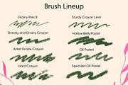 Photoshop Digital Brushes 24x, a Brush Add-On by Esther Nariyoshi (Thumbnail 3 of 11)